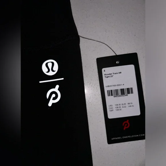 LULULEMON X PELOTON Wunder Train High Rise Tight 25” - Picture 6 of 10